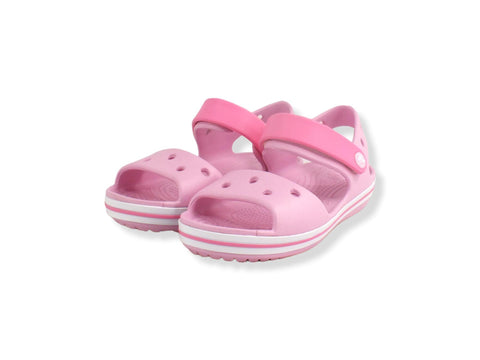 CROCS Crocband Sandal Bambino Rosa Ballerina Pink 12856-6GD - Sandrini Calzature e Abbigliamento