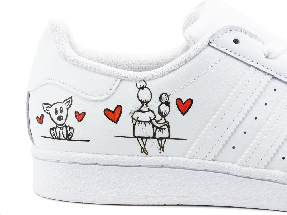 CUSTOM / ADIDAS Superstar Printed - Sandrini Calzature e Abbigliamento