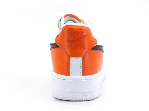 CUSTOM / Nike Air Force 1 Sneaker AF1 Orange Black CW2288-111 - Sandrini Calzature e Abbigliamento