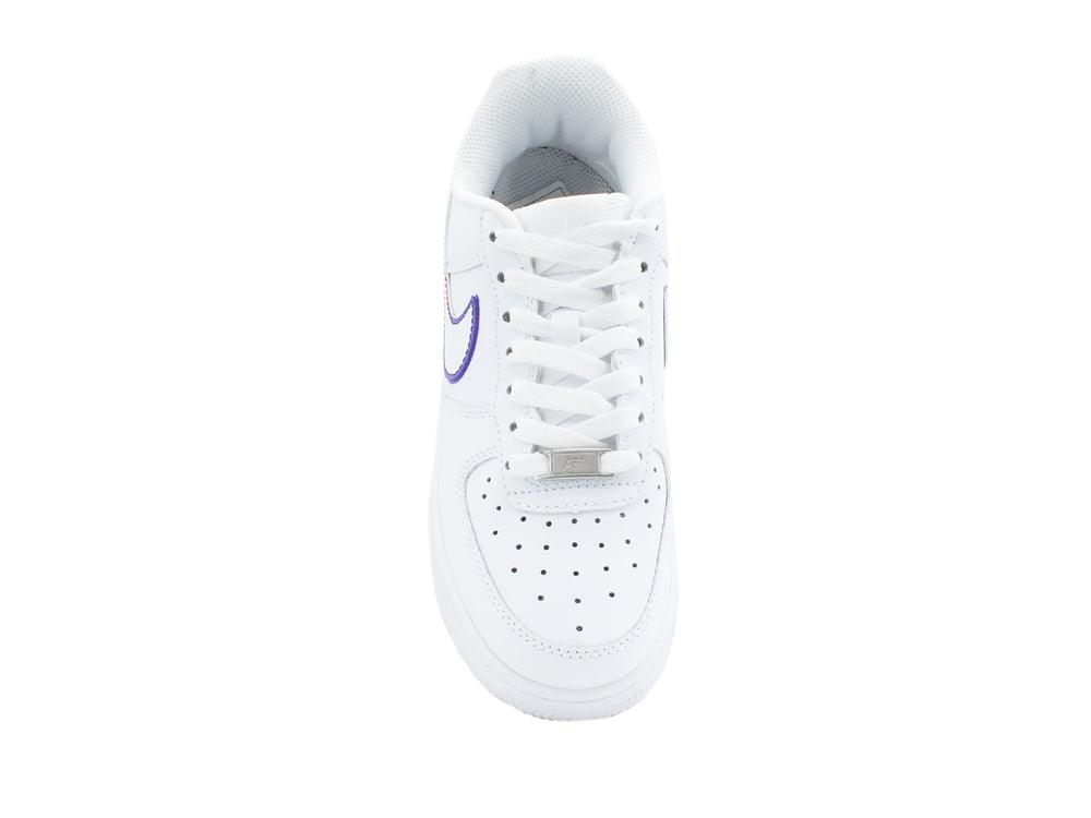 CUSTOM / NIKE Air Force 1 Sneaker AF1 Rainbow White Multicolor 315115-112 - Sandrini Calzature e Abbigliamento