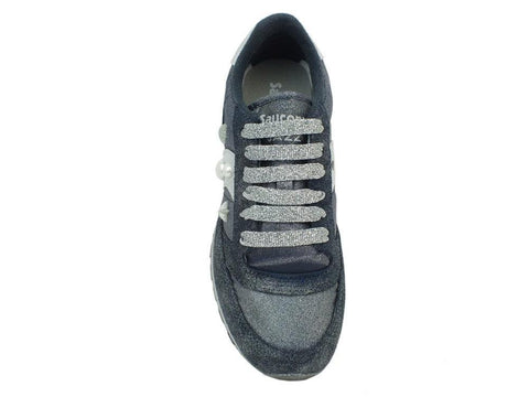 CUSTOM / SAUCONY Jazz Original Navy Silver Spray S1044-316 - Sandrini Calzature e Abbigliamento
