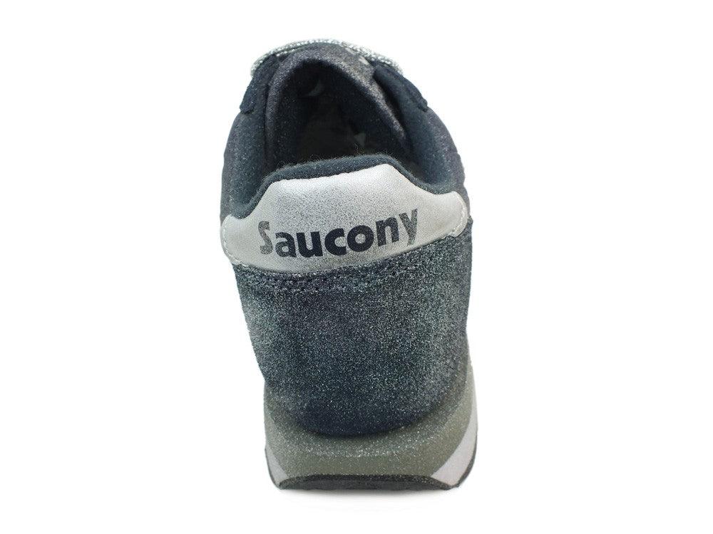CUSTOM / SAUCONY Jazz Original Navy Silver Spray S1044-316 - Sandrini Calzature e Abbigliamento