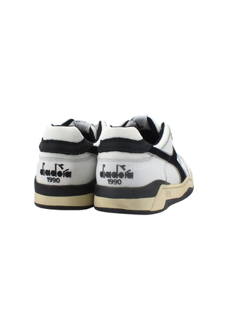 DIADORA B.560 Used Sneaker Uomo White Black 201.18011701C0351 - Sandrini Calzature e Abbigliamento