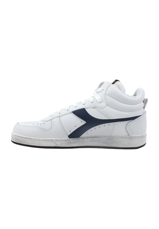 DIADORA Basket Sneaker Uomo White Blue 501.17929701C0445 - Sandrini Calzature e Abbigliamento