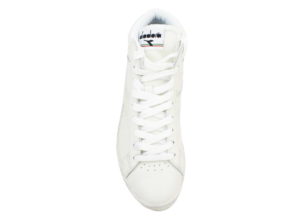 DIADORA Game L High Waxed White 501.159657C6180 - Sandrini Calzature e Abbigliamento