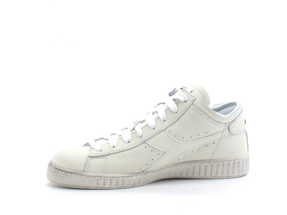DIADORA Game L Waxed Row Cut Sneaker White 501.17828901 - Sandrini Calzature e Abbigliamento