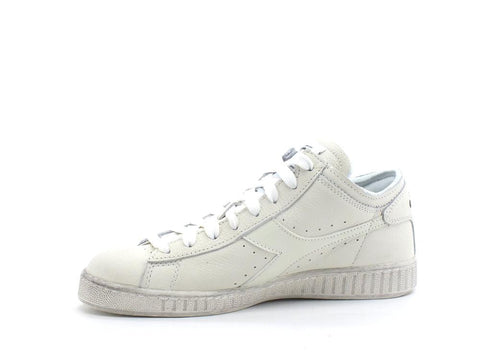 DIADORA Game L Waxed Row Cut Sneaker White 501.17828901 - Sandrini Calzature e Abbigliamento