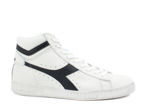 DIADORA Game Low High Waxed White Black 501.159657C0351 - Sandrini Calzature e Abbigliamento