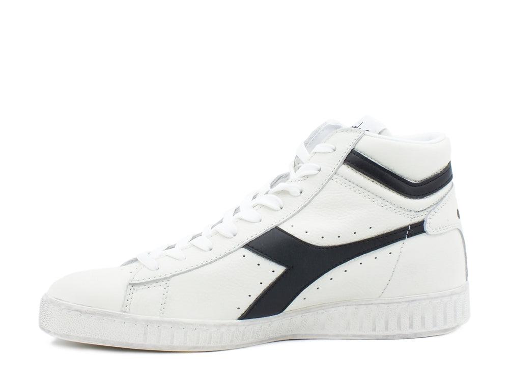 DIADORA Game Low High Waxed White Black 501.159657C0351 - Sandrini Calzature e Abbigliamento