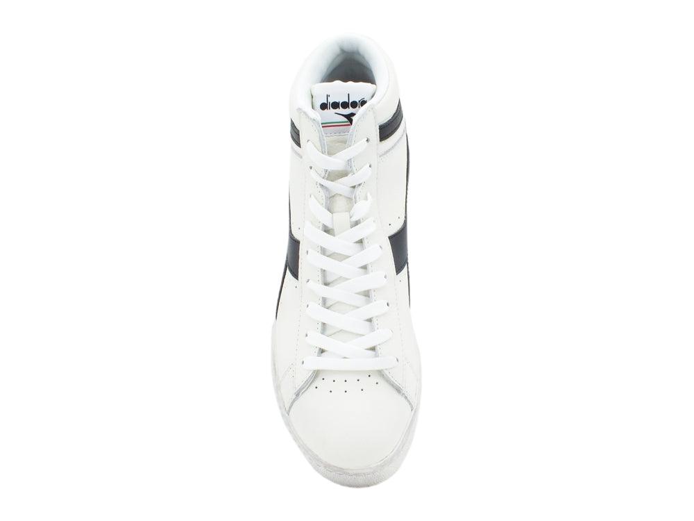 DIADORA Game Low High Waxed White Black 501.159657C0351 - Sandrini Calzature e Abbigliamento