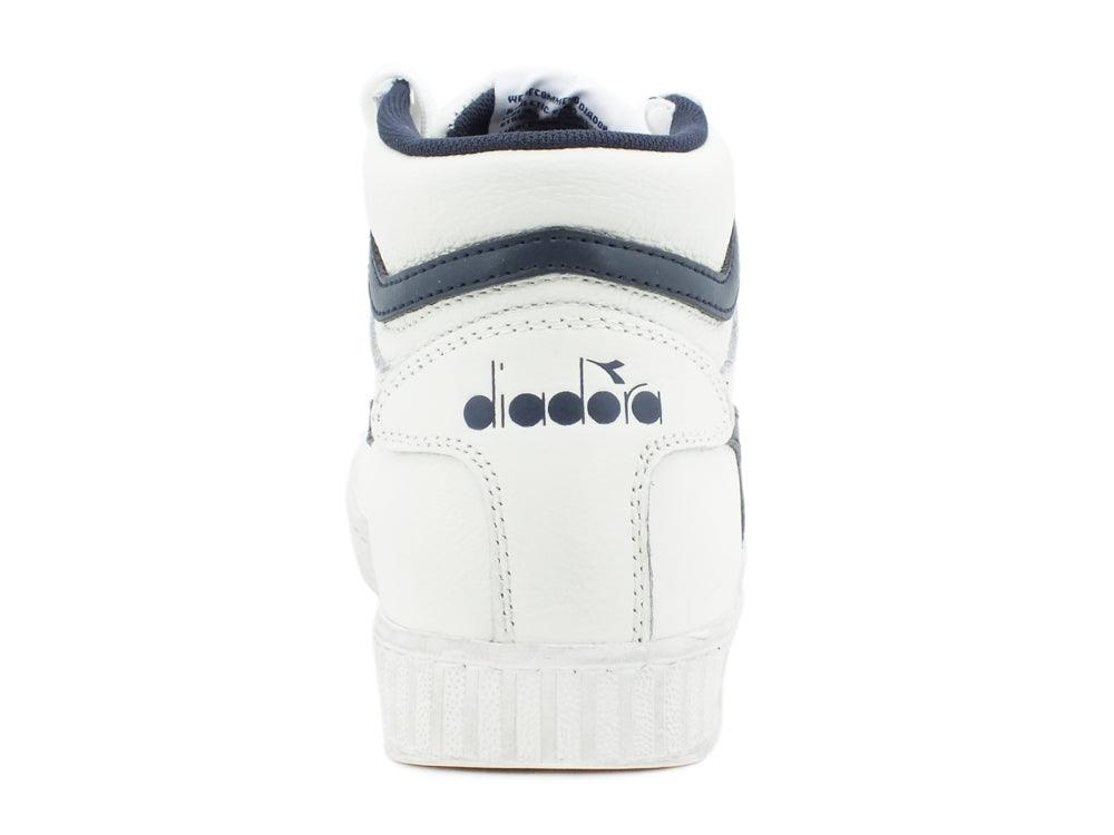 DIADORA Game Low High Waxed White Blue 501.159657C5262 - Sandrini Calzature e Abbigliamento