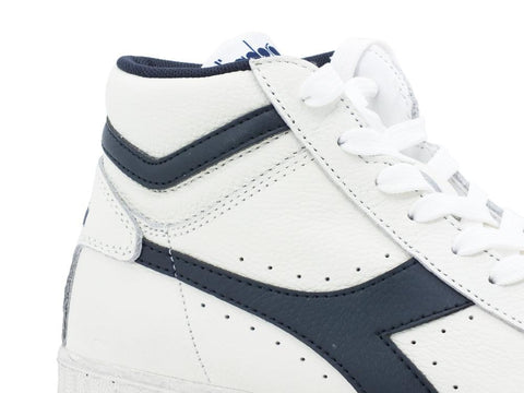 DIADORA Game Low High Waxed White Blue 501.159657C5262 - Sandrini Calzature e Abbigliamento