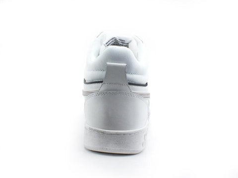 DIADORA Magic Basket Demi Cut Suede Sneaker White 501.17856401 - Sandrini Calzature e Abbigliamento