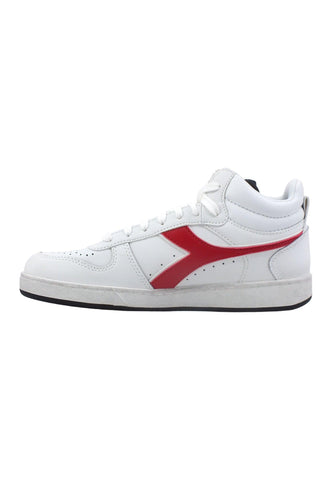 DIADORA Magic Basket Icona Sneaker Uomo White Chili Peper 501.179297C5934 - Sandrini Calzature e Abbigliamento