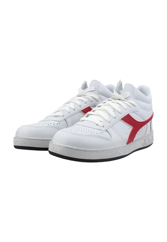 DIADORA Magic Basket Icona Sneaker Uomo White Chili Peper 501.179297C5934 - Sandrini Calzature e Abbigliamento