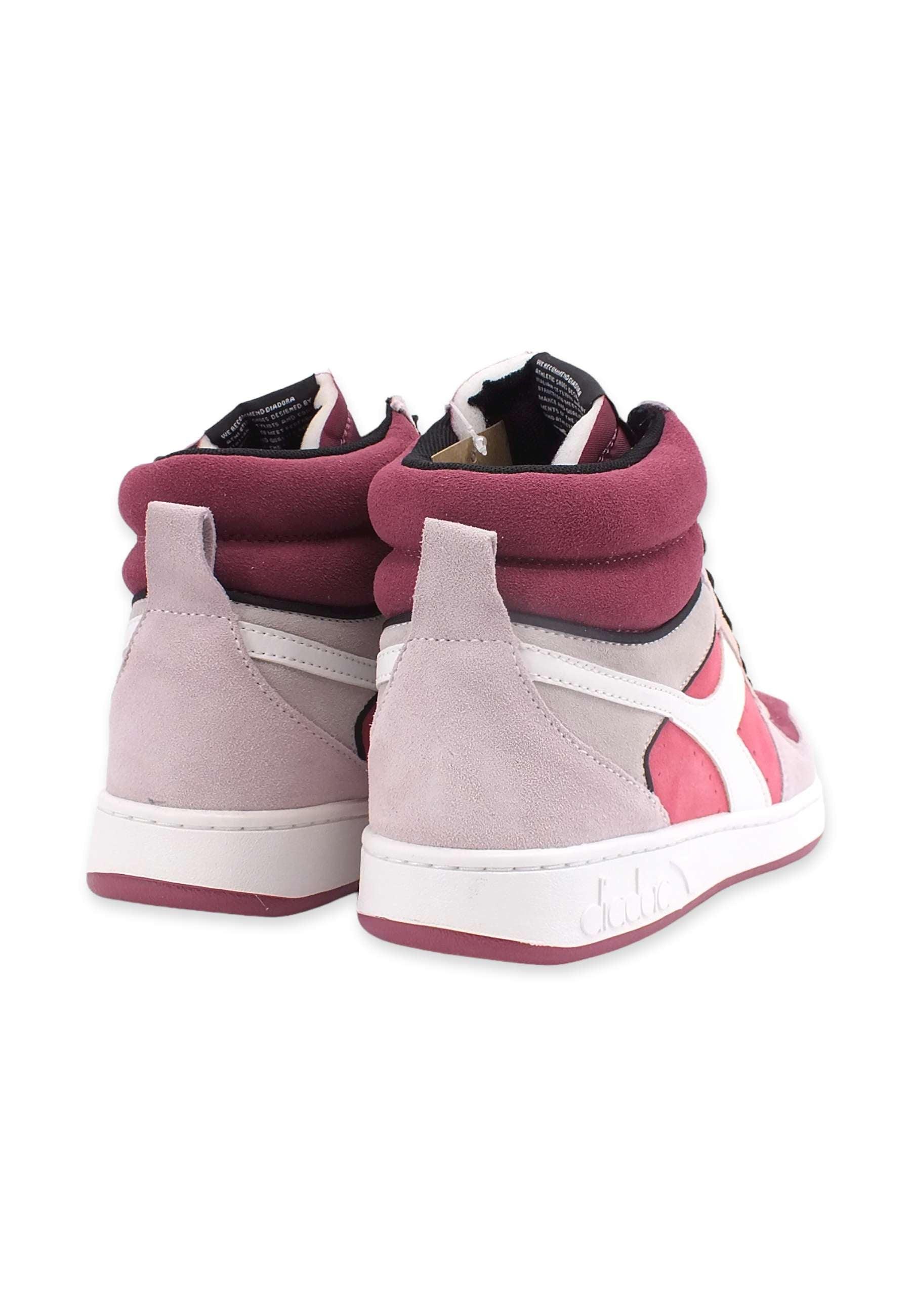 DIADORA Magic Basket Mid Sneaker Donna Renaissance Rose Lilac Marble 501.179011D0112 - Sandrini Calzature e Abbigliamento