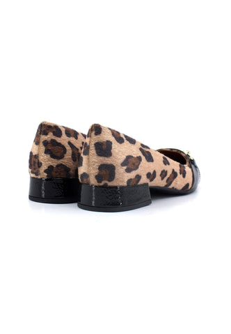 DIVINE FOLLIE Ballerina Donna Leopard Fantasia A182 - Sandrini Calzature e Abbigliamento