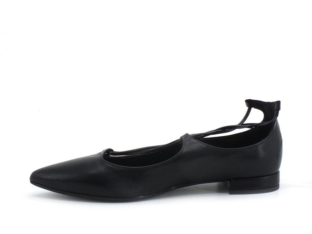 DIVINE FOLLIE Ballerina Lacci Schiava Nero 914 - Sandrini Calzature e Abbigliamento