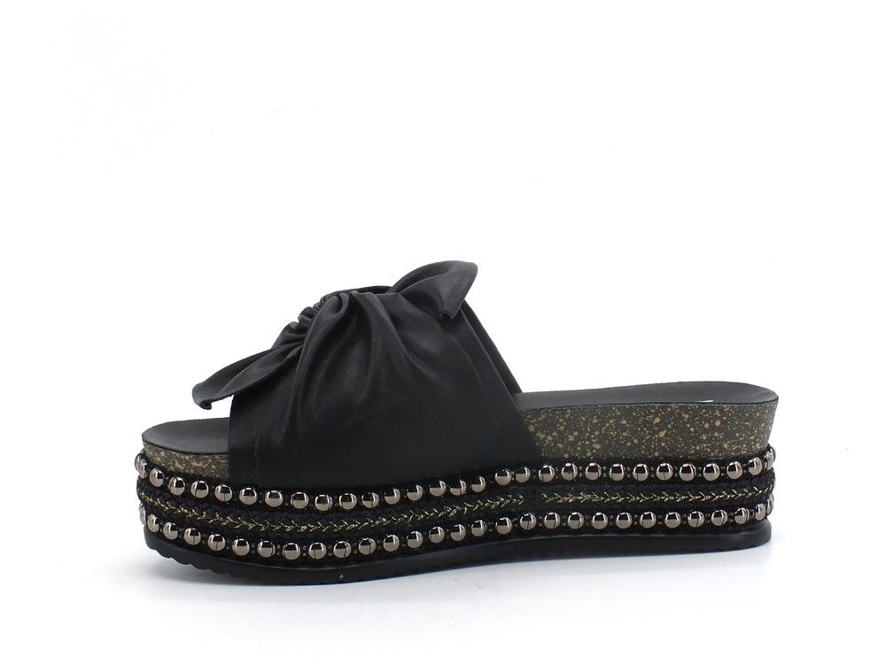 DIVINE FOLLIE Ciabatta Platform Borchie - Sandrini Calzature e Abbigliamento
