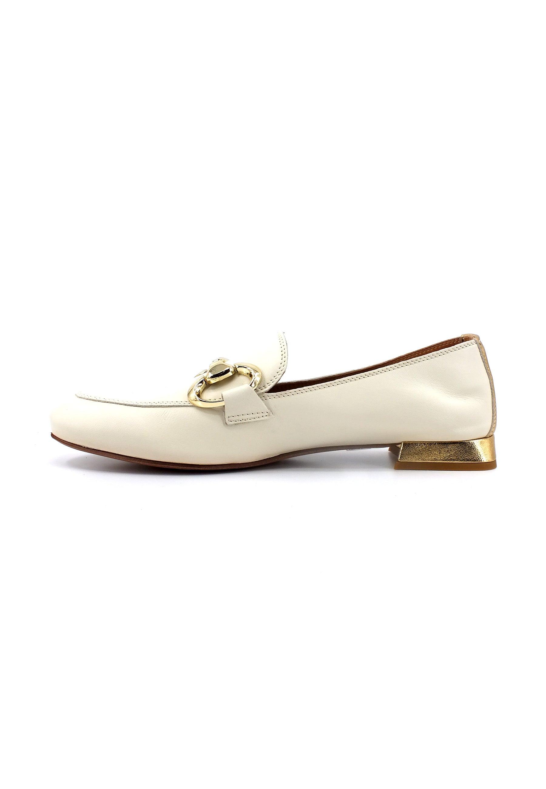 DIVINE FOLLIE Mocassino Donna Beige Crudo 175-16F - Sandrini Calzature e Abbigliamento