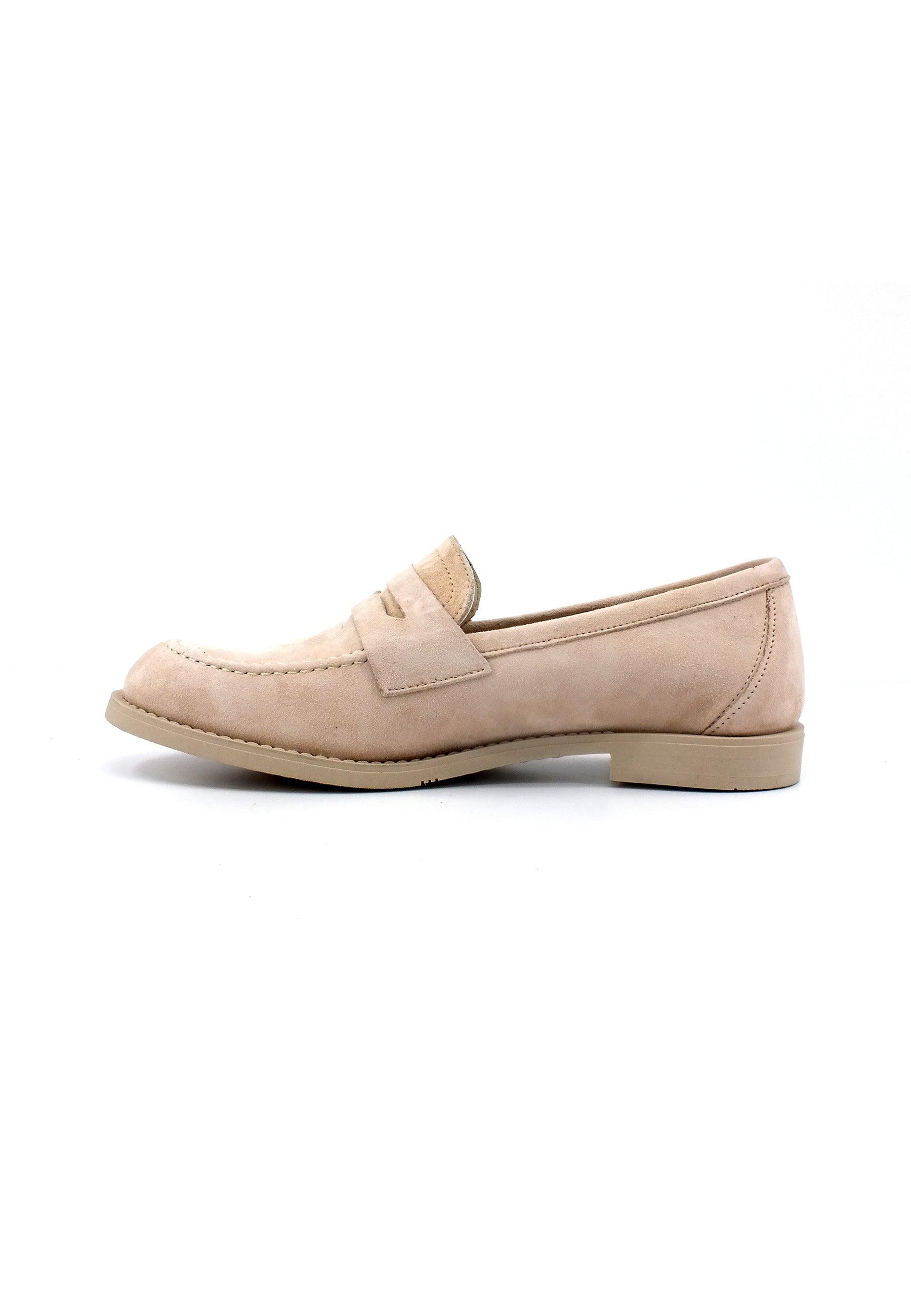 DIVINE FOLLIE Mocassino Donna Beige DF2340 - Sandrini Calzature e Abbigliamento