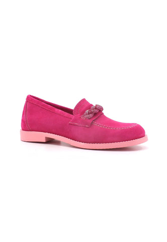 DIVINE FOLLIE Mocassino Donna Fuxia DF2342 - Sandrini Calzature e Abbigliamento