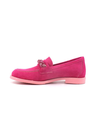 DIVINE FOLLIE Mocassino Donna Fuxia DF2342 - Sandrini Calzature e Abbigliamento