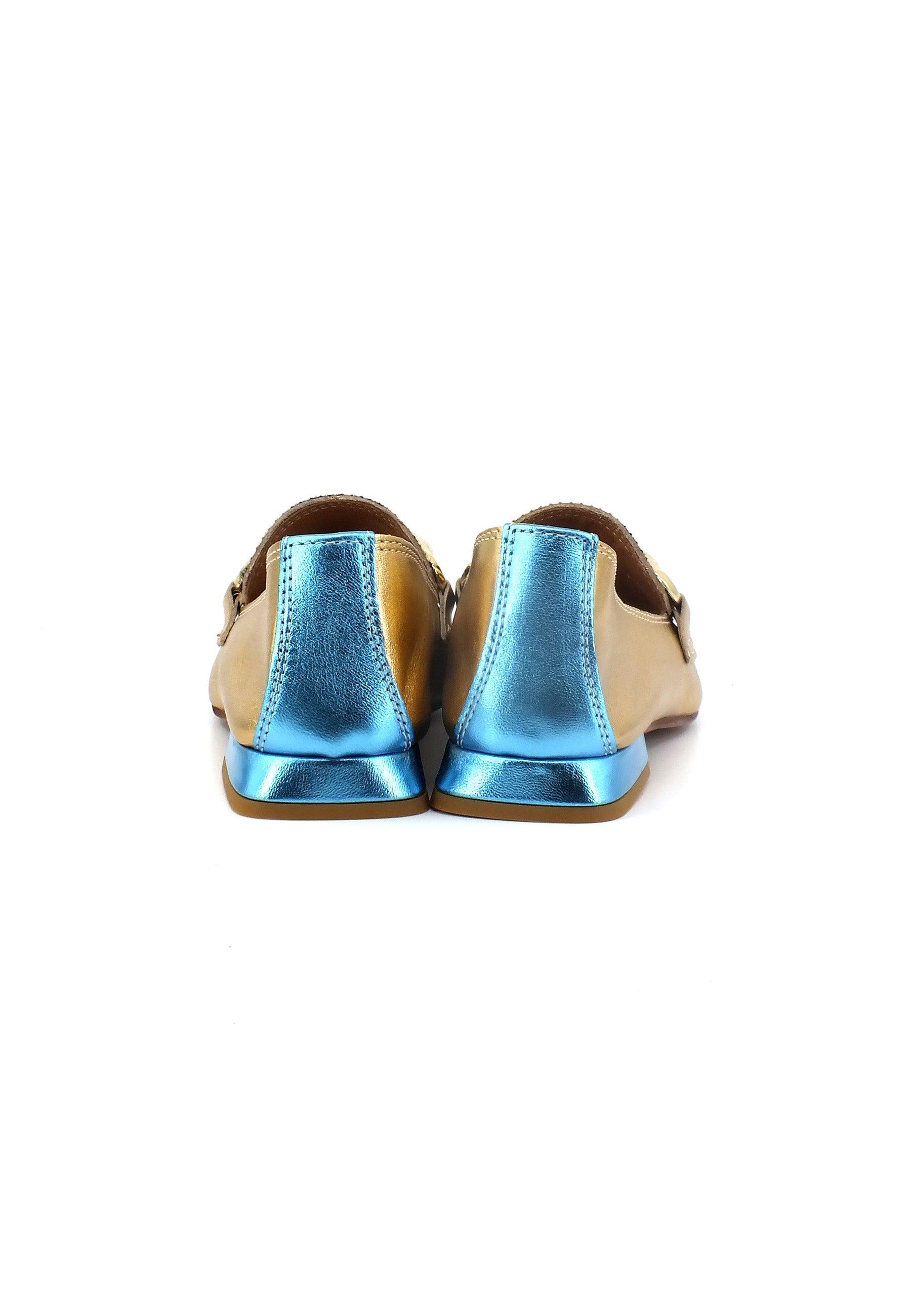 DIVINE FOLLIE Mocassino Donna Leo Gold 175-16F - Sandrini Calzature e Abbigliamento