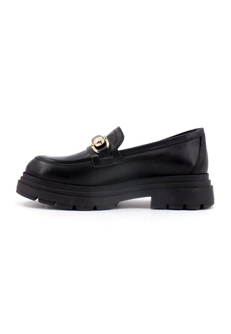 DIVINE FOLLIE Mocassino Donna Nero DFI511 - Sandrini Calzature e Abbigliamento