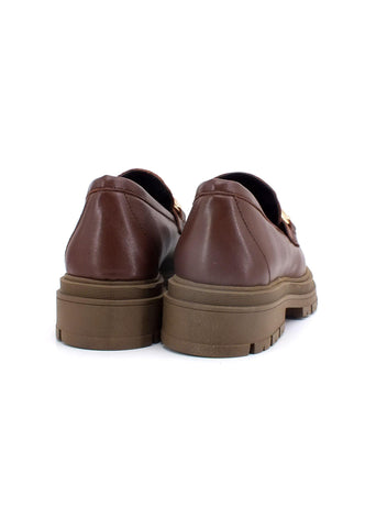 DIVINE FOLLIE Mocassino Morsetto Donna Cioccolato DF2234 - Sandrini Calzature e Abbigliamento