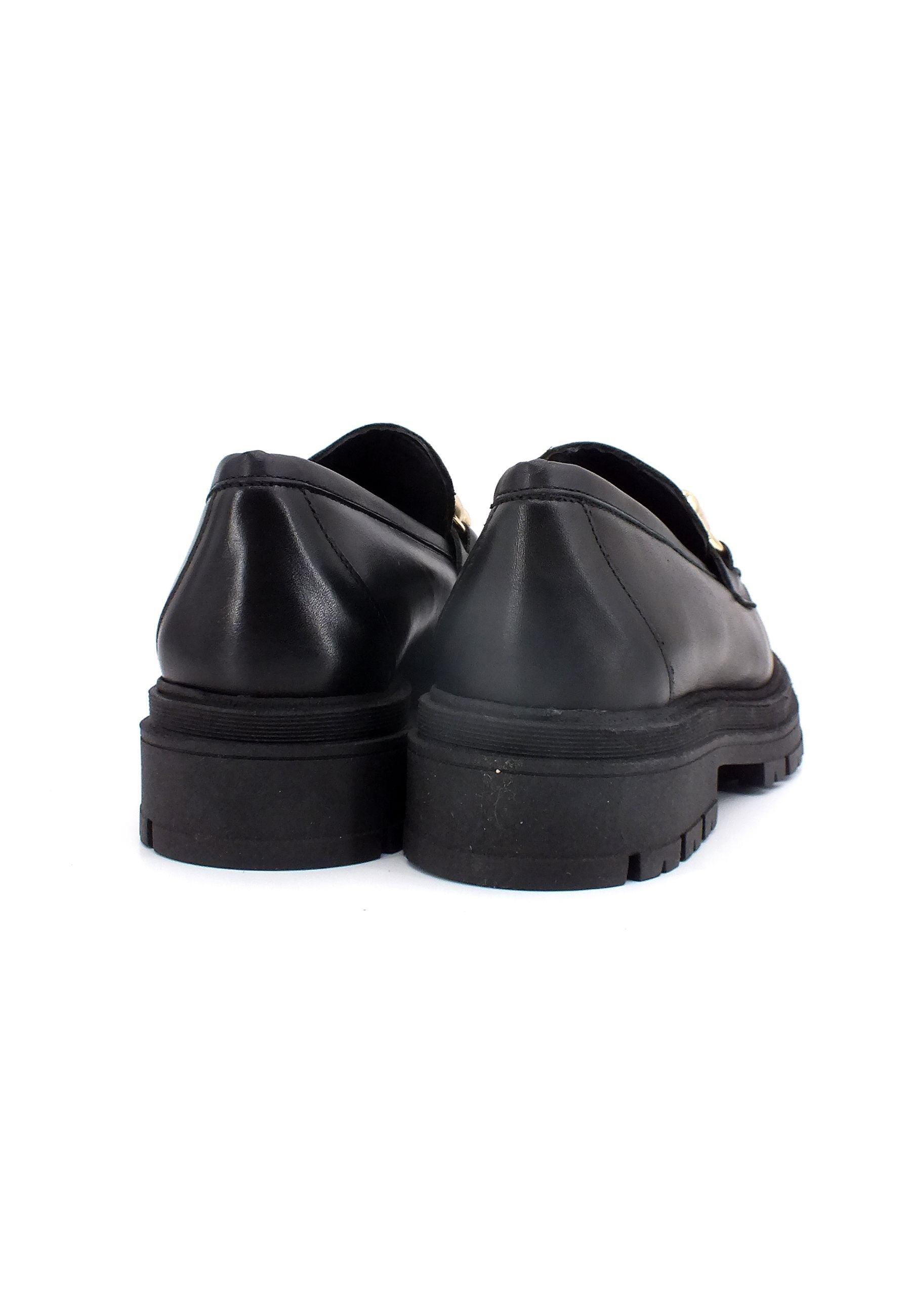 DIVINE FOLLIE Mocassino Morsetto Donna Nero DF2234 - Sandrini Calzature e Abbigliamento
