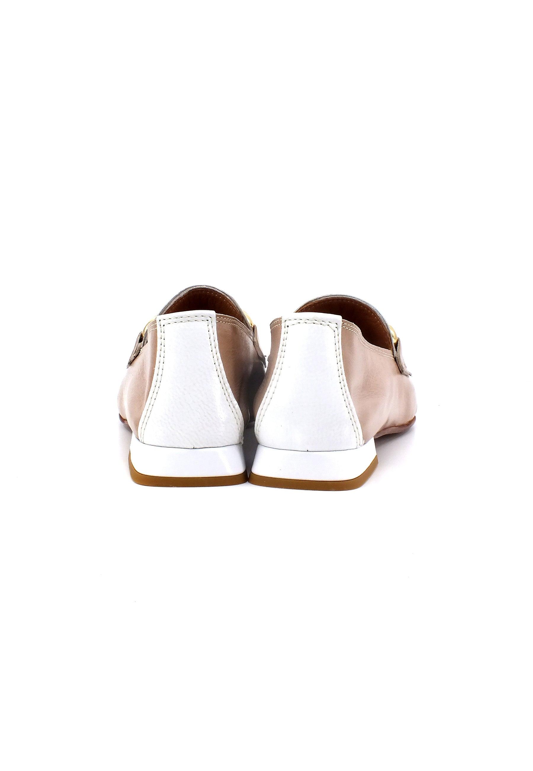 DIVINE FOLLIE Mocassino Punta Donna Corda Bianco 901-21F - Sandrini Calzature e Abbigliamento