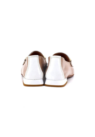 DIVINE FOLLIE Mocassino Punta Donna Corda Bianco 901-21F - Sandrini Calzature e Abbigliamento
