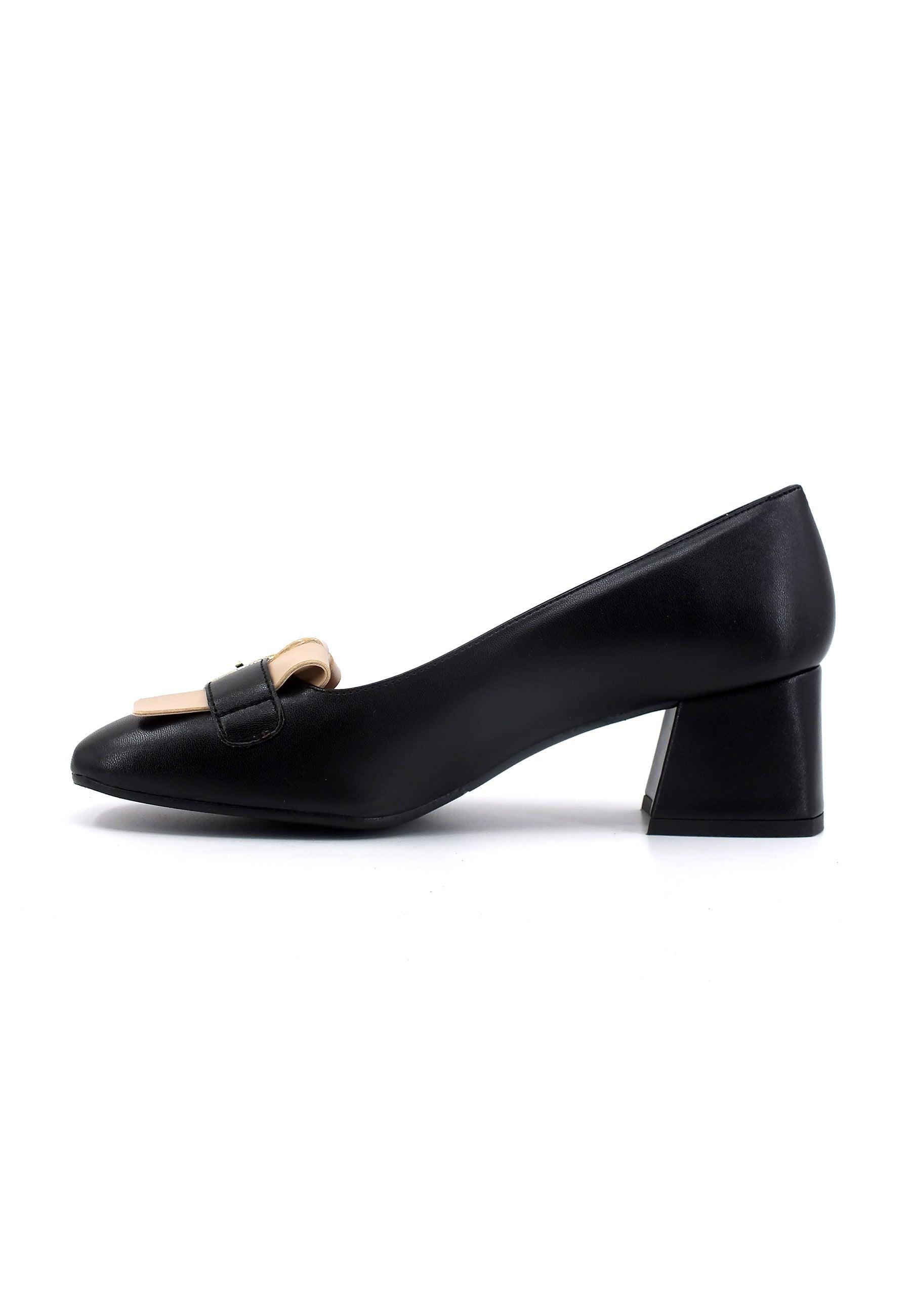 DIVINE FOLLIE Mocassino Tacco Donna Nero A141LIZ - Sandrini Calzature e Abbigliamento