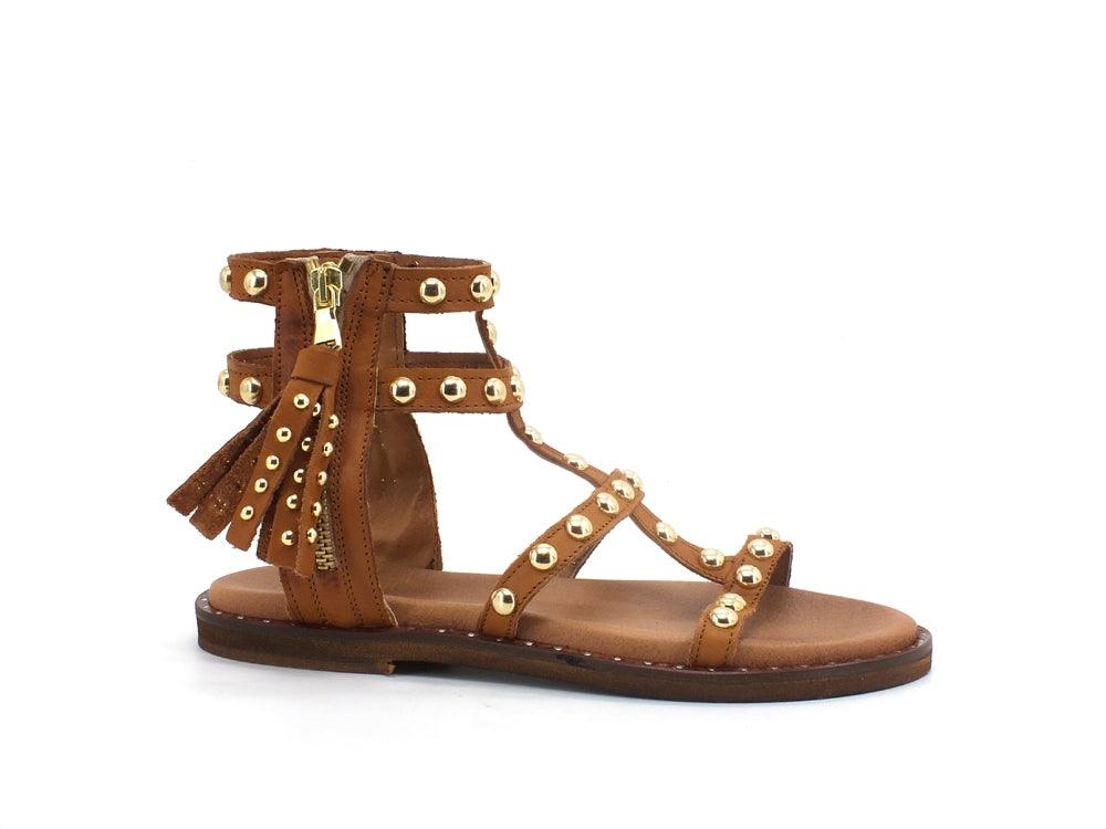 DIVINE FOLLIE Sandalo Gladiator Borchie - Sandrini Calzature e Abbigliamento