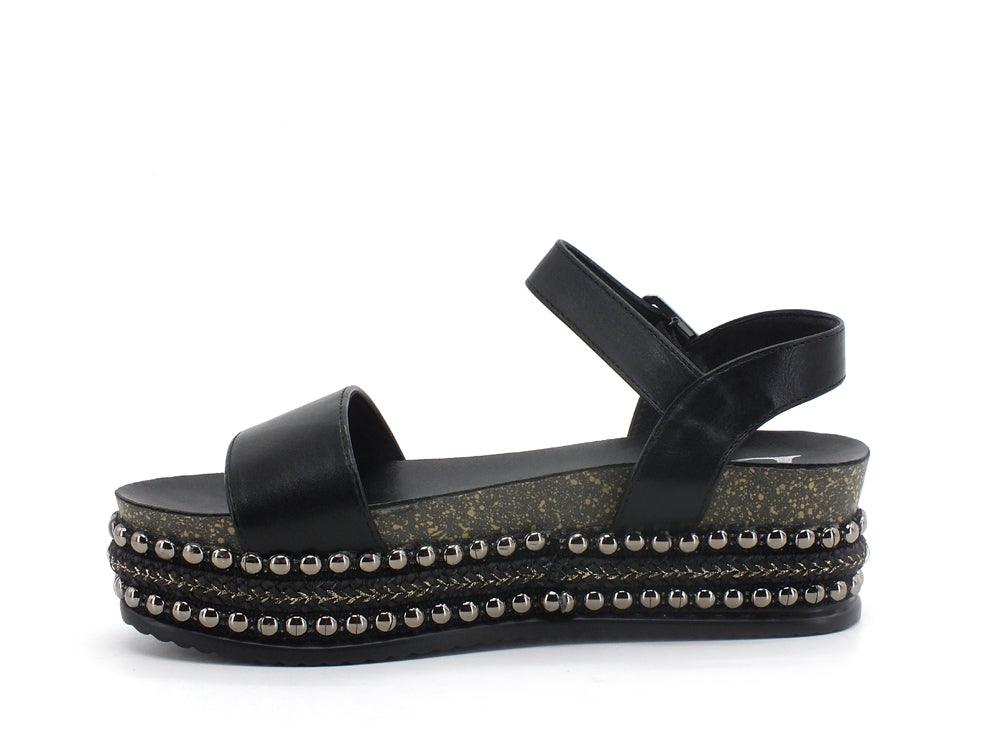 DIVINE FOLLIE Sandalo Platform Borchie - Sandrini Calzature e Abbigliamento