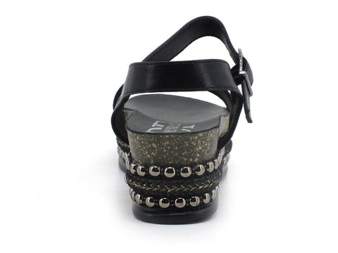 DIVINE FOLLIE Sandalo Platform Borchie - Sandrini Calzature e Abbigliamento