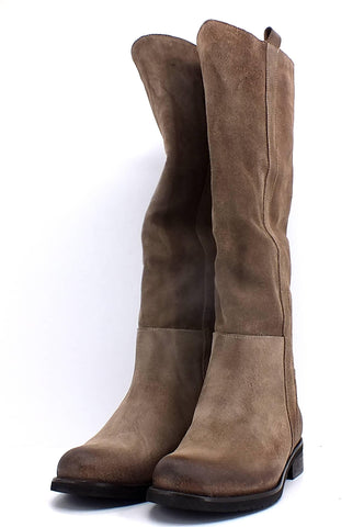 DIVINE FOLLIE Stivale Cavallerizza Donna Marrone Taupe DF2222 - Sandrini Calzature e Abbigliamento