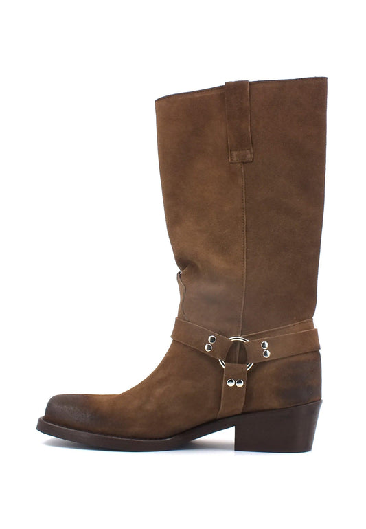 DIVINE FOLLIE Stivale Donna Caffè Marrone DEA - Sandrini Calzature e Abbigliamento