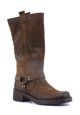 DIVINE FOLLIE Stivale Donna Testa di Moro DI102 - Sandrini Calzature e Abbigliamento