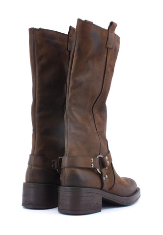 DIVINE FOLLIE Stivale Donna Testa di Moro DI102 - Sandrini Calzature e Abbigliamento