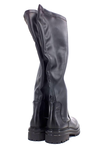 DIVINE FOLLIE Stivale Elastic Donna Nero 8719 - Sandrini Calzature e Abbigliamento