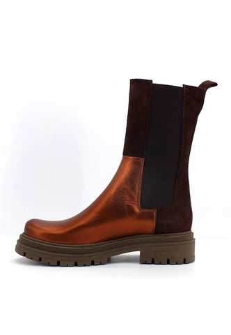 DIVINE FOLLIE Stivaletto Polacco Hi Donna Fantasia Maculato DF639 - Sandrini Calzature e Abbigliamento