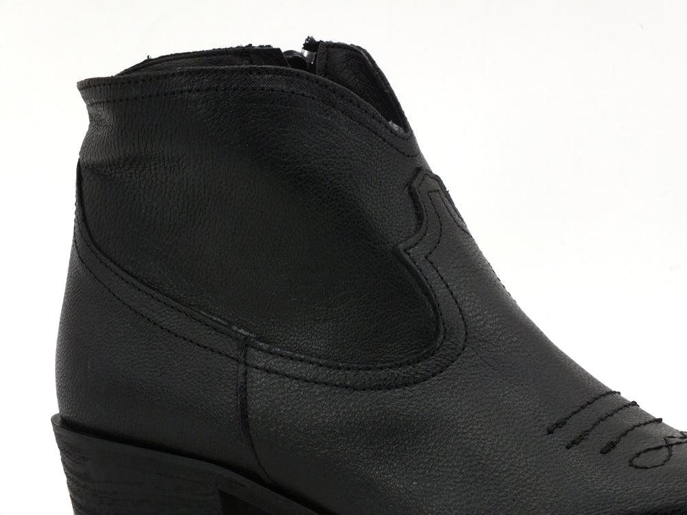 DIVINE FOLLIE Stivaletto Texano Nero 4313 - Sandrini Calzature e Abbigliamento