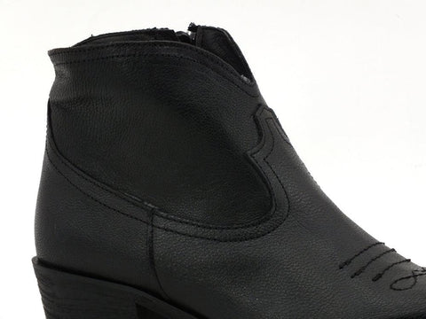 DIVINE FOLLIE Stivaletto Texano Nero 4313 - Sandrini Calzature e Abbigliamento