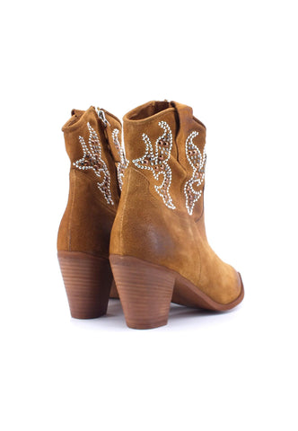 DIVINE FOLLIE Texano Basso Donna Cuoio ILARY6 - Sandrini Calzature e Abbigliamento