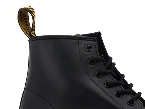 DR. MARTENS 101 Anfibio 6 Fori Smooth Black 101-24255001 - Sandrini Calzature e Abbigliamento