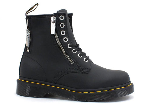 DR. MARTENS 1460 Zip Nappa Anfibio Black 1460-26103001 - Sandrini Calzature e Abbigliamento