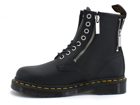 DR. MARTENS 1460 Zip Nappa Anfibio Black 1460-26103001 - Sandrini Calzature e Abbigliamento