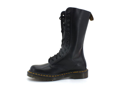 DR. MARTENS Anfibio Hi Lacci Smooth Black 1914-11855001 - Sandrini Calzature e Abbigliamento